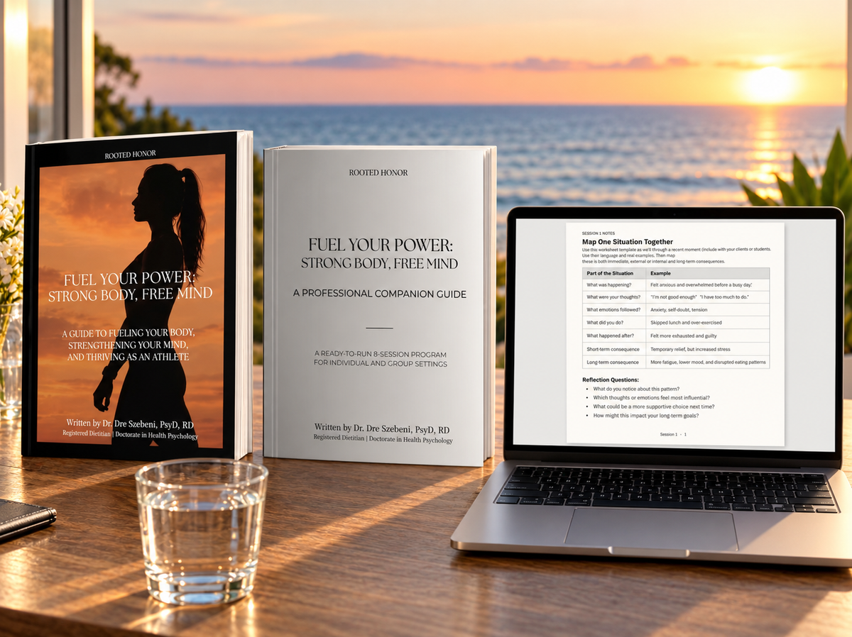 Fuel Your Power Complete Program: professional guide and athlete workbook